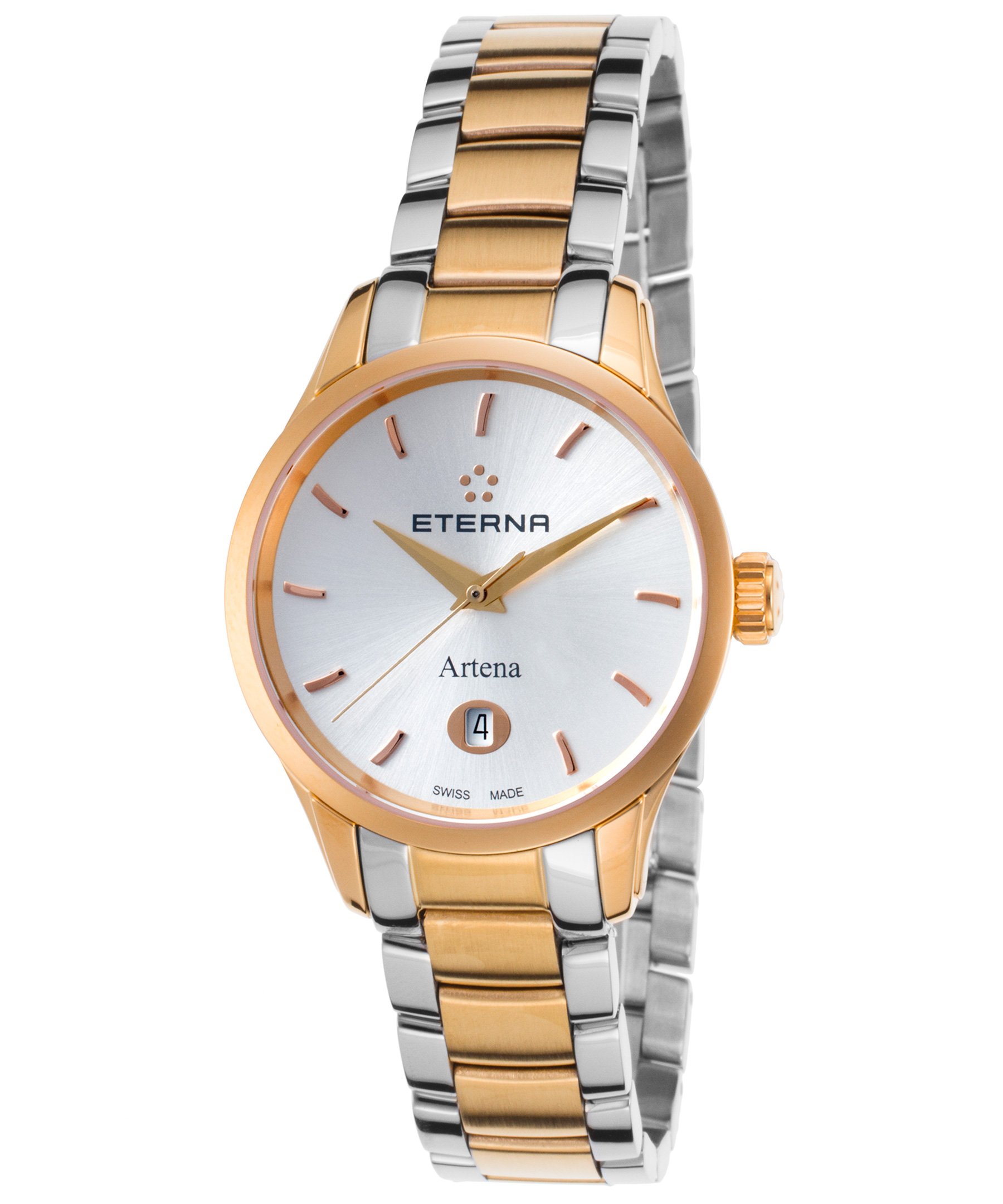Eterna Artena Silver Dial Women's Watch 2530.53.11.0287 - Elegant Timepiece for Business, Formal Events & Everyday Wear