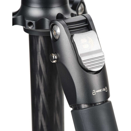 Benro Rhino CF Two Series Carbon Fiber Tripod & Monopod with Flip Locks - Lightweight Travel Tripod for Photography, Videography & Outdoor Adventures
