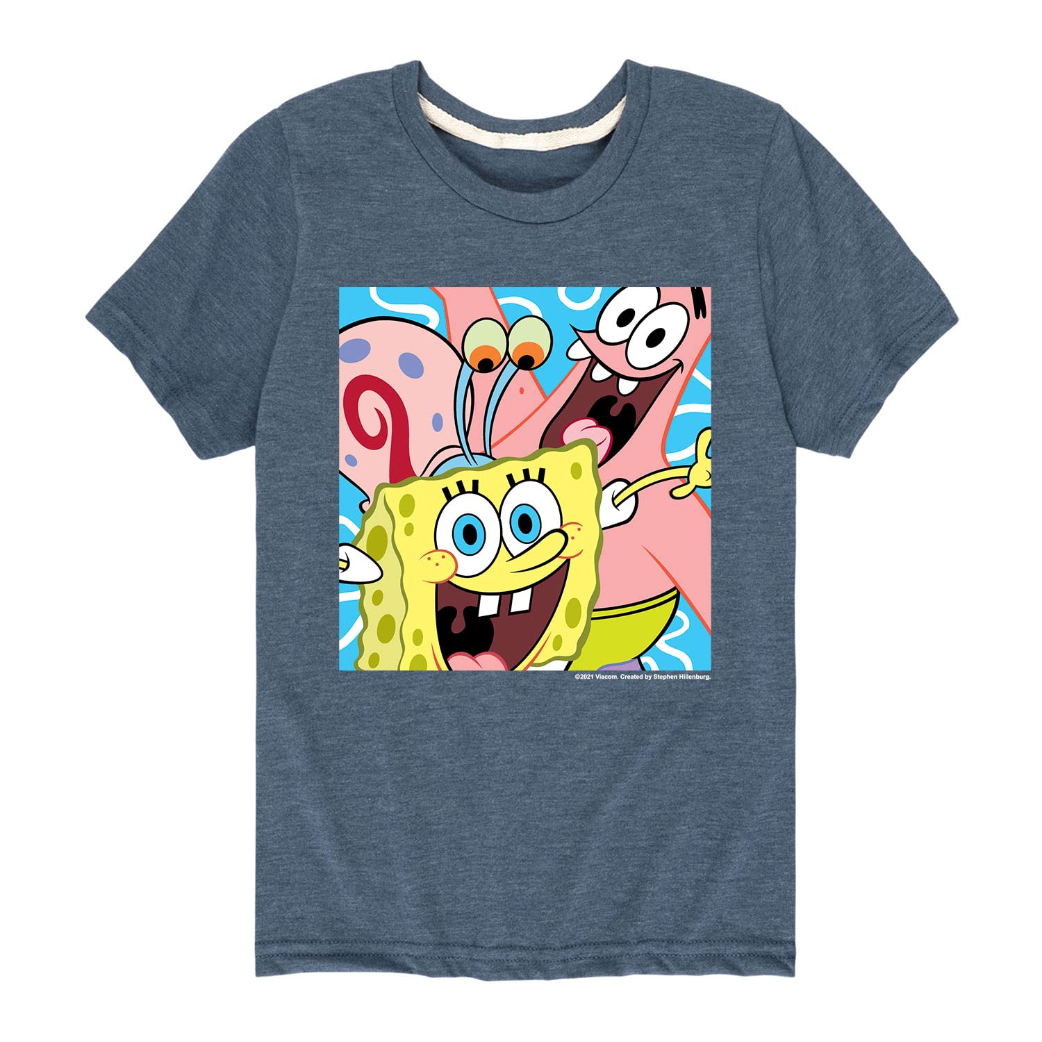 SpongeBob SquarePants Patrick Star Toddler & Youth Graphic T-Shirt - Soft Cotton Short Sleeve Tee for Kids - Perfect for Playdates, Birthday Parties & Cartoon Lovers
