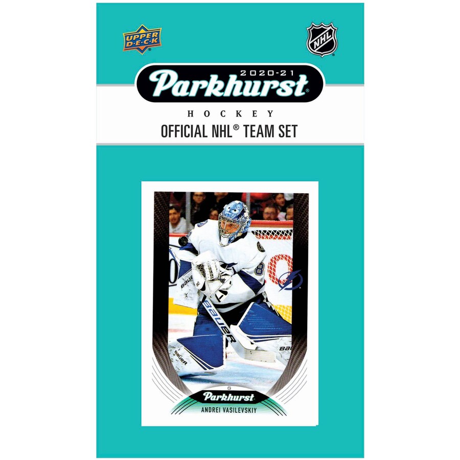2020-21 Upper Deck Parkhurst Hockey NHL Tampa Bay Lightning Team Set - Perfect for Collectors, Fans & Sports Memorabilia Displays