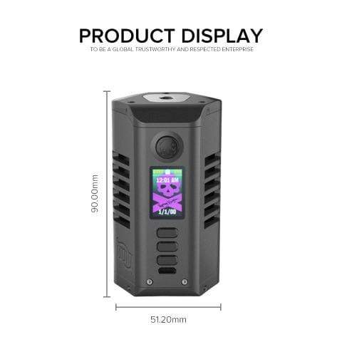DOVPO ODIN DNA250C 200W Box Mod Vape Kit - High Power Temperature Control Vaping Device for Cloud Chasing & Sub-Ohm Tanks | Perfect for Advanced Vapers & Enthusiasts