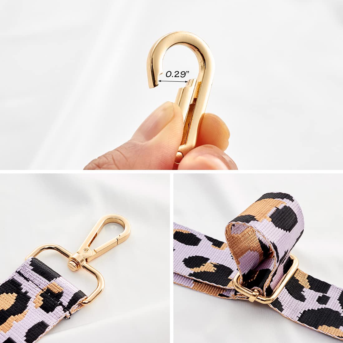 Adjustable Handbag Strap - Wide Purse Strap Replacement for Shoulder & Crossbody Bags - Perfect for Work, Travel & Everyday Use