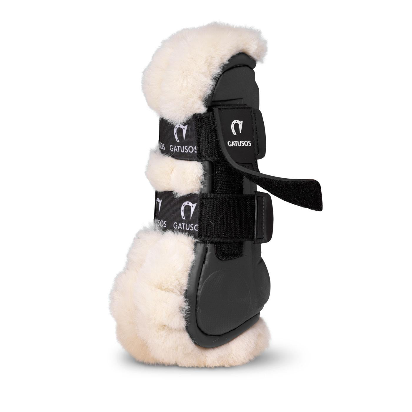 Gatusos Deluxe Shearling Boots - Women's Winter Warm Faux Fur Lined Snow Boots for Outdoor, Hiking & Casual Wear