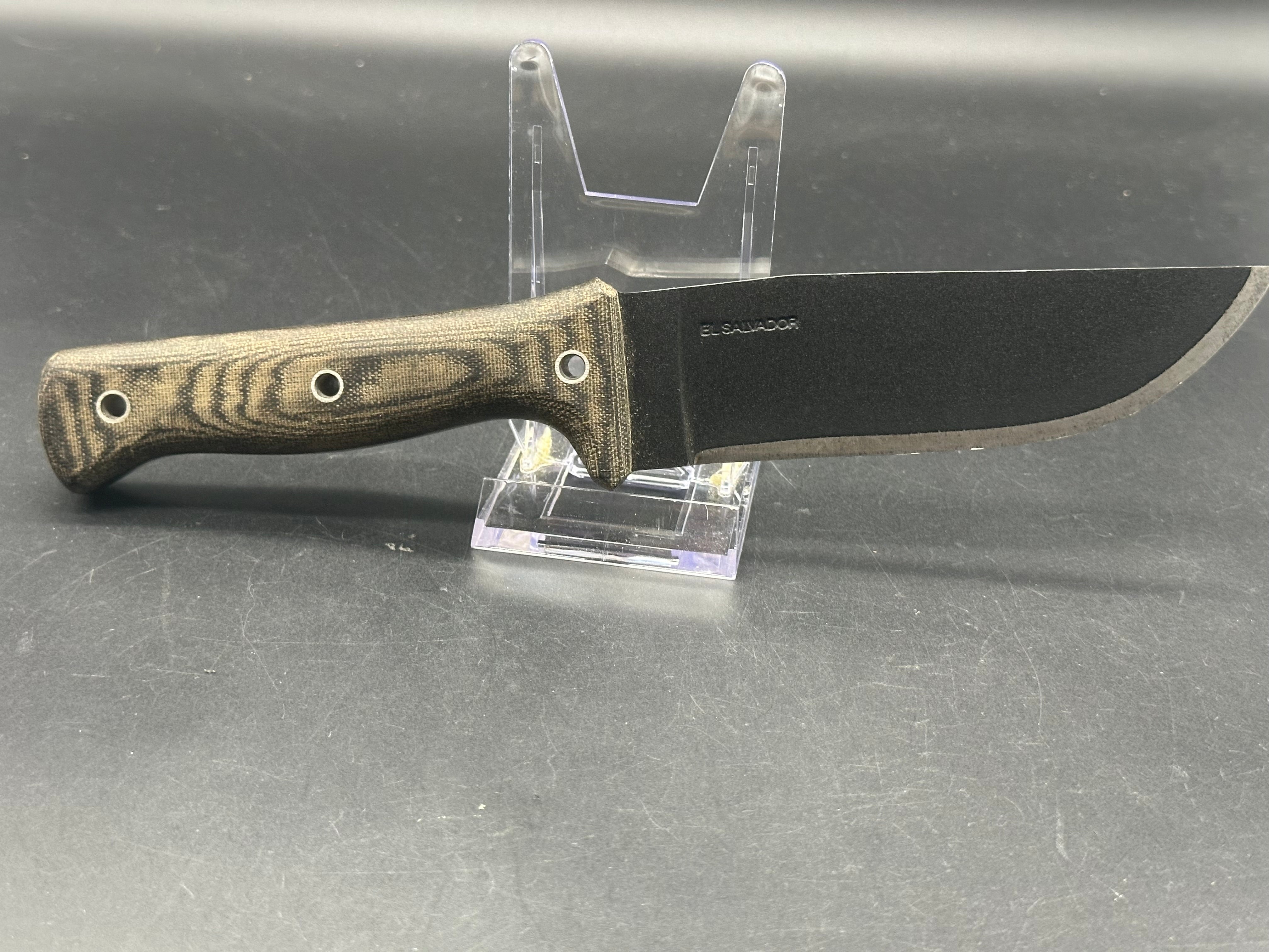 Condor Crotalus Fixed Blade Knife - High Carbon Steel Survival Knife for Outdoor Camping, Hunting & Bushcraft | Durable Full Tang Design with Sheath