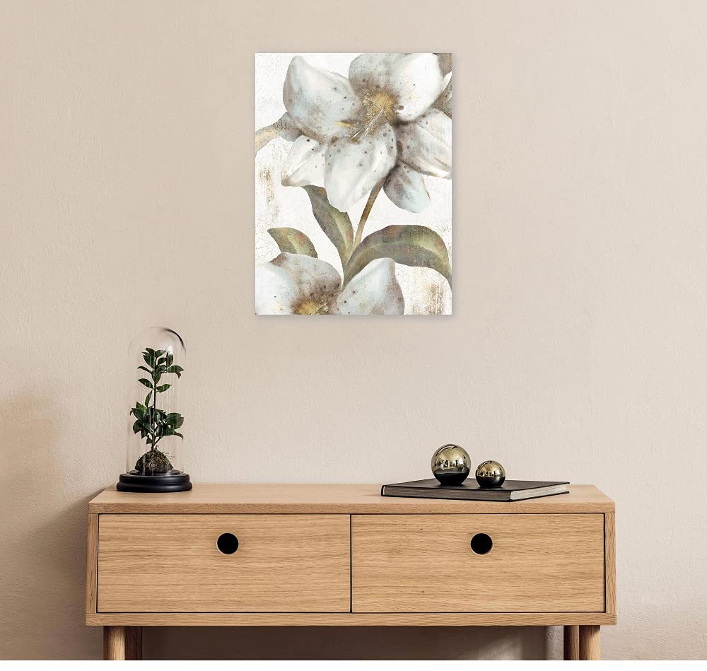Eva Watts Italian Love Fine Art Canvas Wall Decor - 24x32 Inches - Ready to Hang - Hand Painted Canvas Print for Living Room, Bedroom, Office & More - Romantic Home Decor Gift Idea