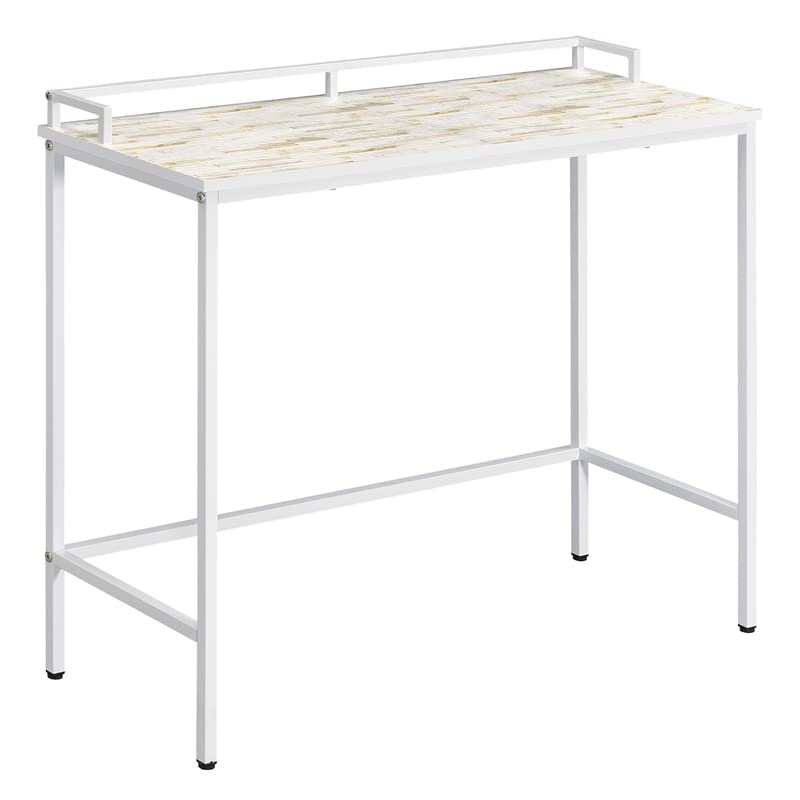Brighton Console Table with Mosaic Top - Modern Entryway Table for Home & Office - Perfect for Hallway, Living Room, or Office Decor