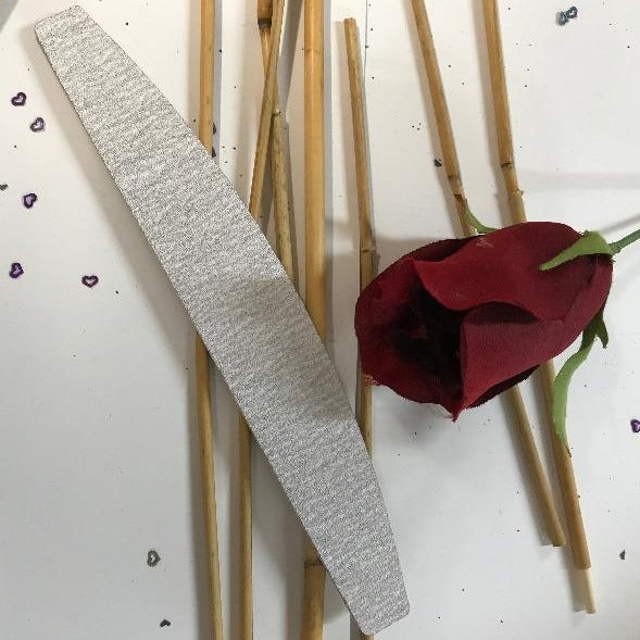 Premium Endurance Nail File 150/150 Grit Medium Coarse - Professional Manicure & Pedicure Tool for Strong, Smooth Nails at Home or Salon