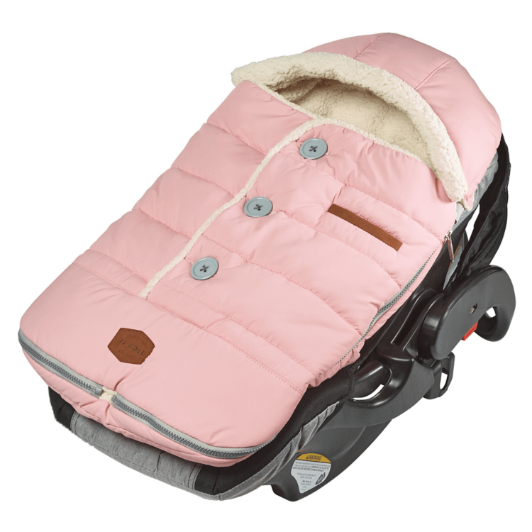 JJ Cole Urban Bundle Me Infant Car Seat Cover - Soft & Warm Winter Car Seat Liner for Babies - Perfect for Strollers, Car Seats, and Outdoor Adventures