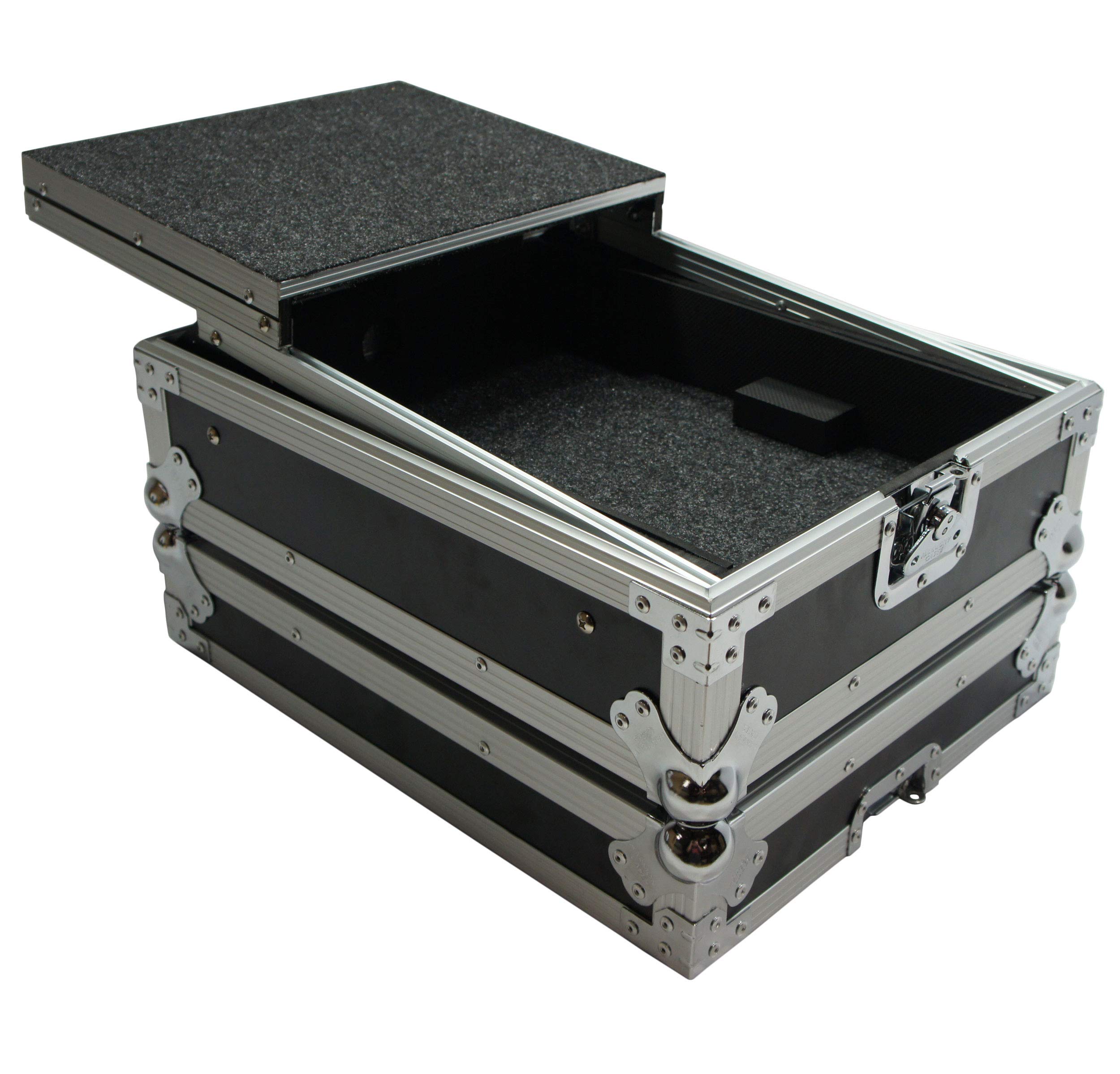 Harmony Audio HC12MIXLT DJ Laptop Flight Case - Compatible with Allen & Heath Xone:92 Mixer | Durable Protection for DJ Equipment | Perfect for Club Gigs & Mobile DJ Setup