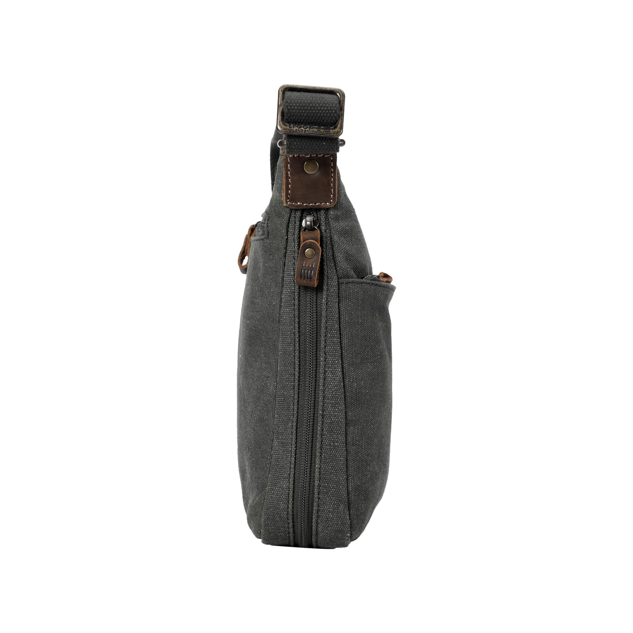 Troop London Classic Canvas Crossbody Bag for Men & Women - Stylish & Durable Shoulder Bag for Travel, Work & Everyday Use