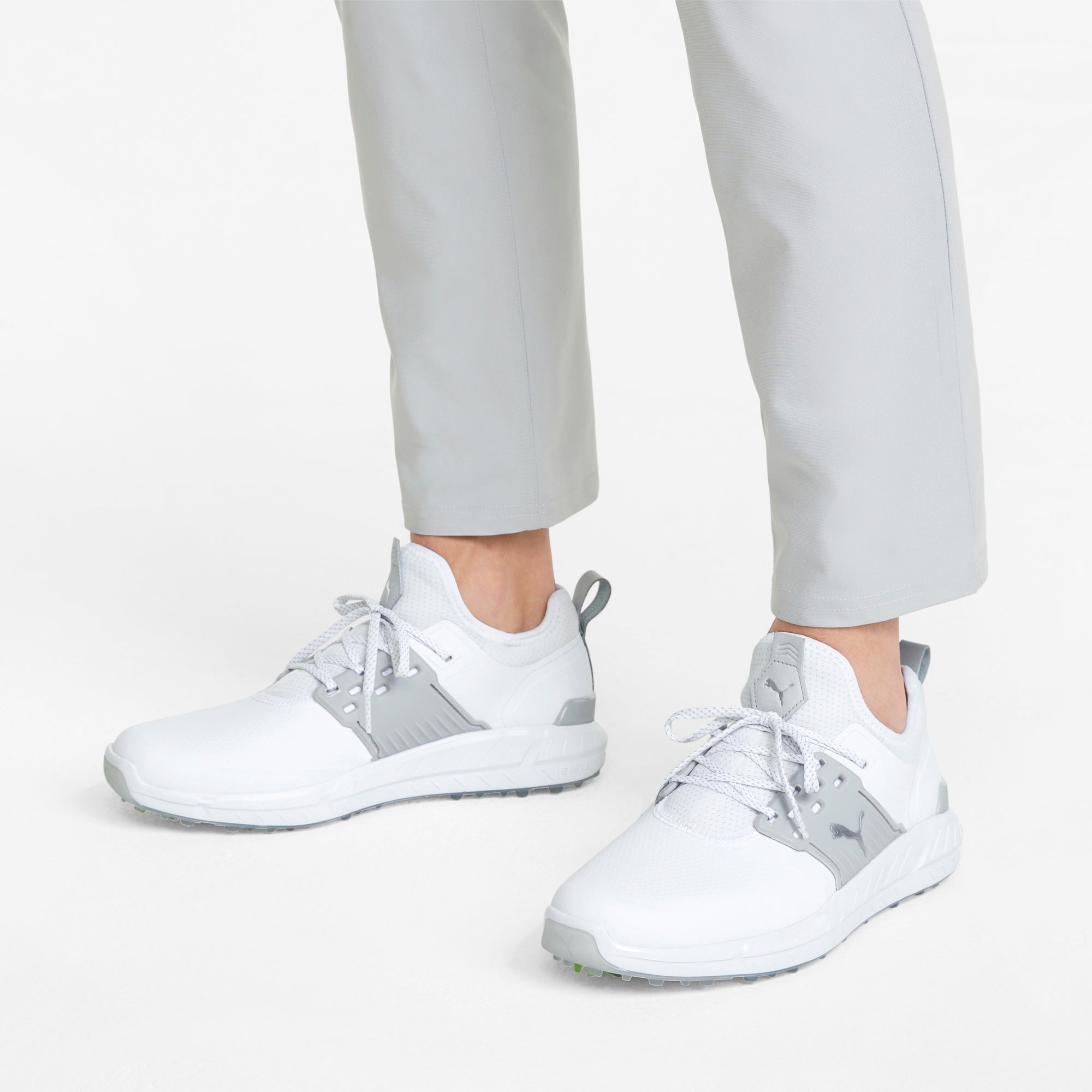 IGNITE ARTICULATE Men's Golf Shoes - Lightweight & Waterproof Spiked Golf Shoes for Men - Perfect for Walking the Course & Tournament Play