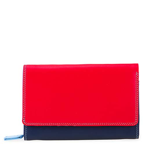Mywalit Medium Leather Flapover Wallet for Women & Men - RFID Blocking Bifold Wallet with Multiple Card Slots - Perfect for Travel, Business & Everyday Use