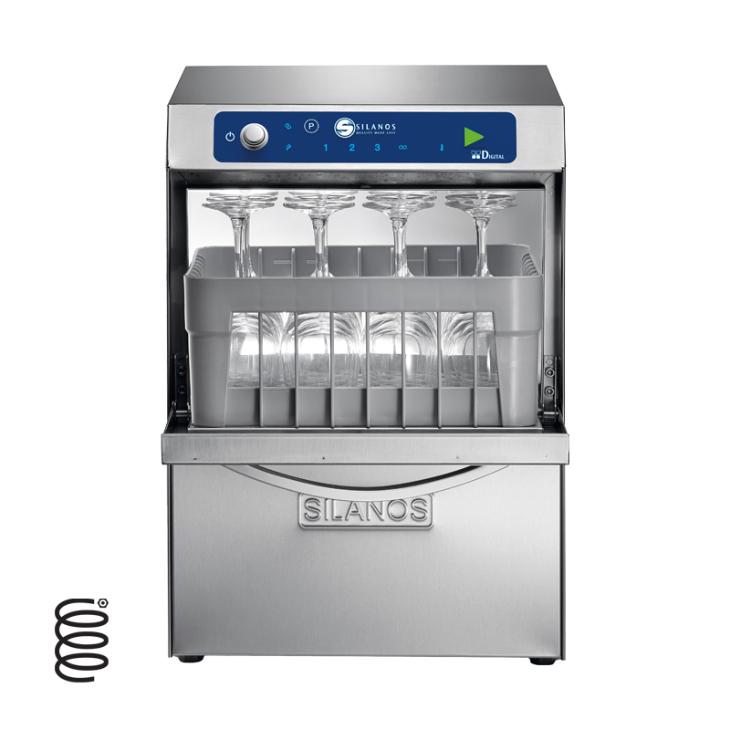 Compact S23PS EVO2 HY NRG PD/PB Coffee Bar Dishwasher - Energy Efficient Under Counter Dishwasher for Small Spaces | Perfect for Cafes, Offices & Home Kitchens