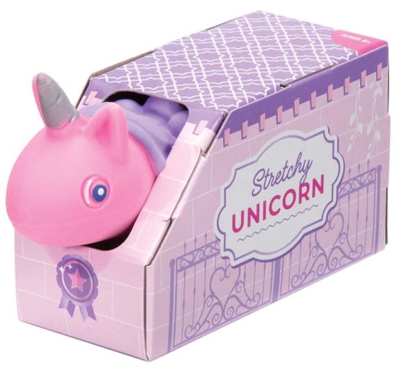 Stretchy Unicorn Sensory Toy for Kids - Stress Relief & Fidget Toy - Perfect for Autism, ADHD, Anxiety Relief & Classroom Focus - Fun Gift for Boys & Girls