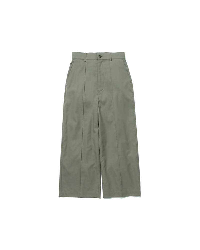 Hybrid Wool Wide Pants for Women - Comfortable High Waisted Trousers with Pockets - Perfect for Office, Travel & Casual Wear