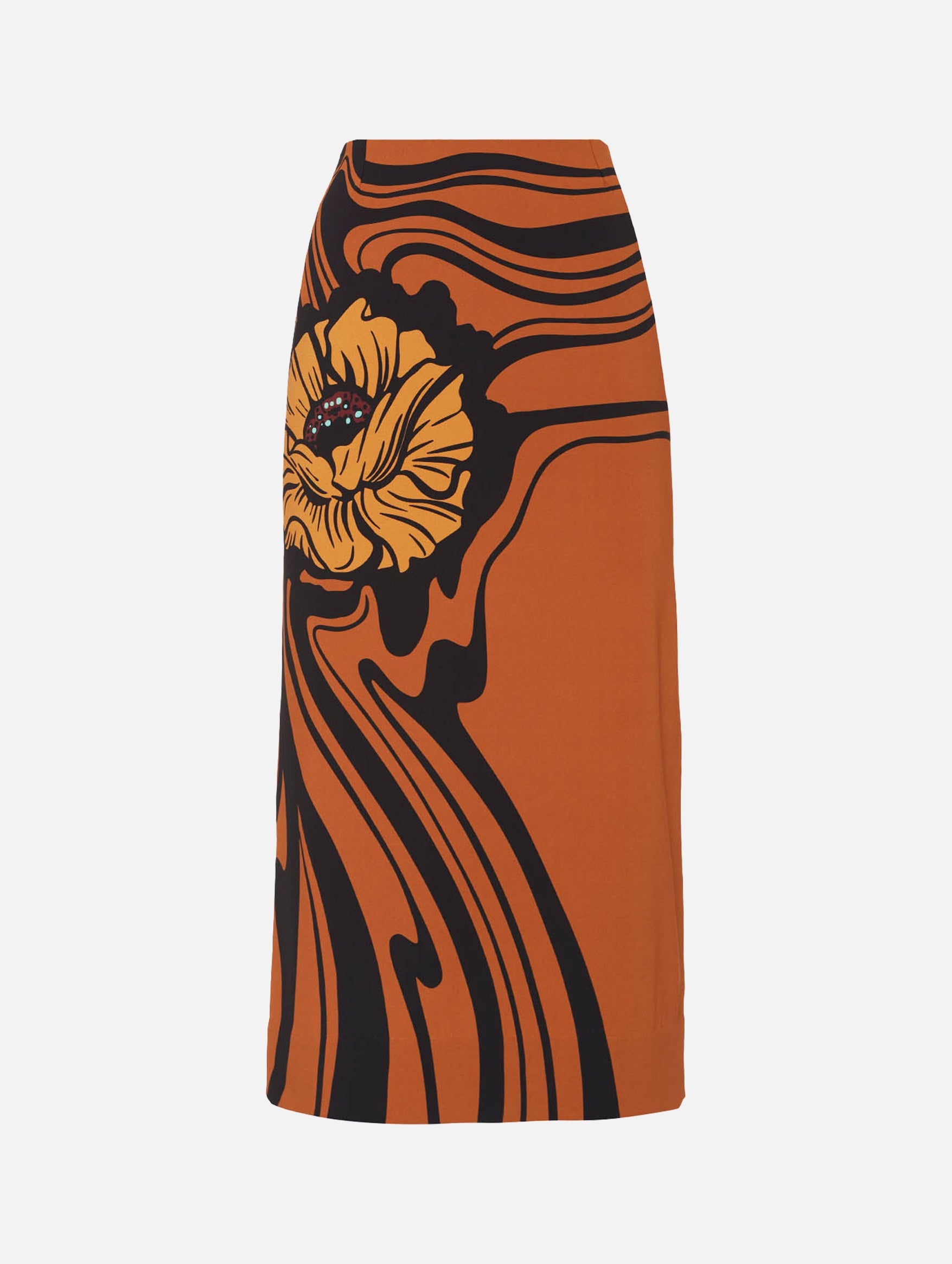 Floral Print Pencil Skirt for Women - Elegant Bodycon Office Dress for Work & Party - Perfect for Business Casual, Cocktail Events & Date Nights