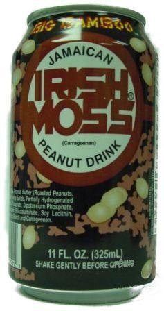 24-Cans Big Babboo Jamaican Irish Moss Peanut Flavored Drink - 284ml (9.6oz) - Authentic Jamaican Beverage - Rich & Creamy Peanut Taste - Perfect for Parties, Snacks & Caribbean Cuisine Pairings