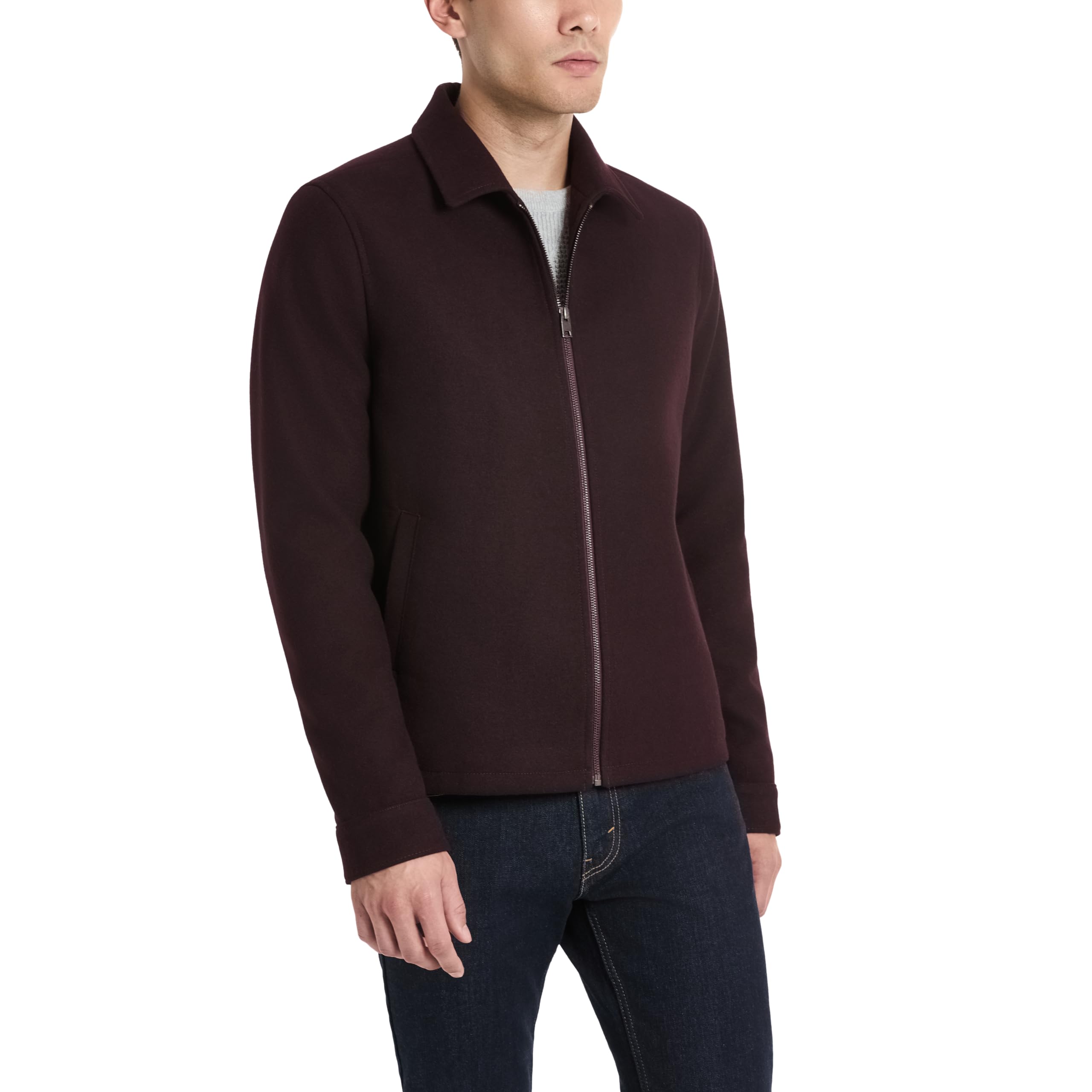 Van Heusen Men's Trudy Casual Trucker Jacket - Lightweight Denim Jacket for Men, Comfortable & Stylish - Perfect for Outdoor Activities, Casual Wear & Layering