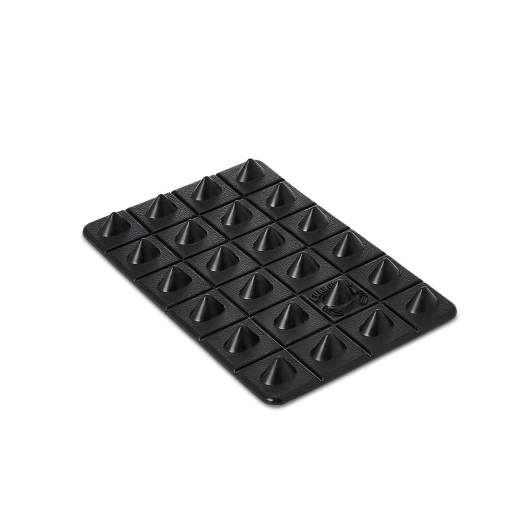 Crab Grab Shark Teeth Stomp Pad - Black Non-Slip Snowboard Traction Pad for Enhanced Grip & Control | Perfect for Snowboarding, Surfing & Skateboarding