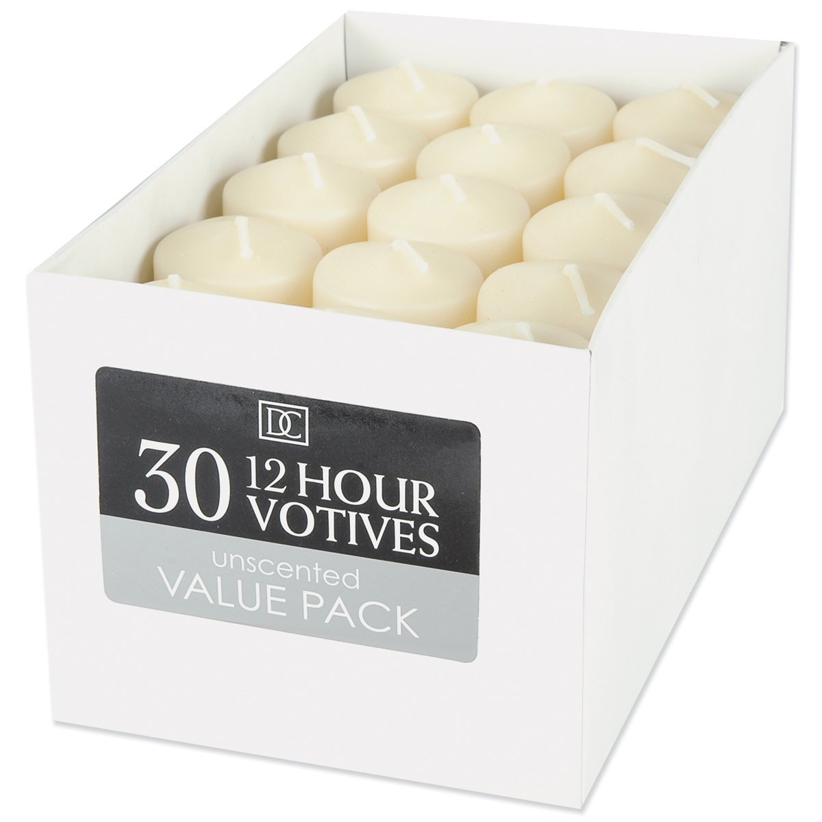 Unscented 12-Hour Votive Candles (1.4