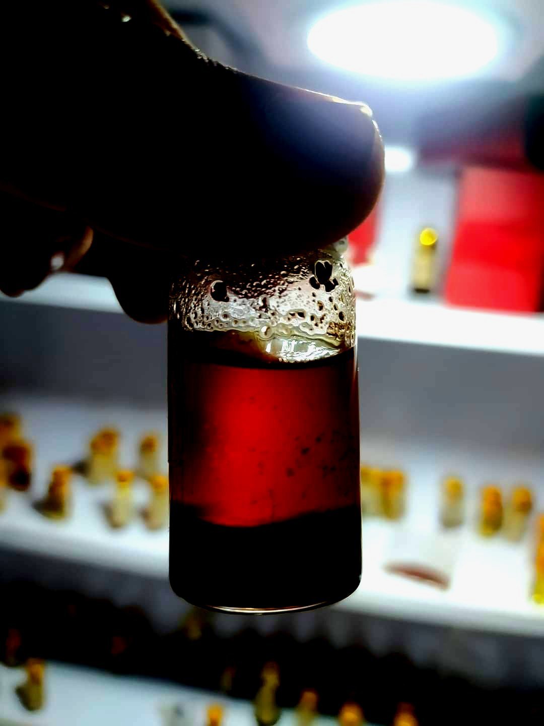 Pure Natural Black Deer Musk Nafa Misik Hitam Oil - 3ml Strong Intense Aroma Oil for Perfume Making, Aromatherapy & Spiritual Rituals