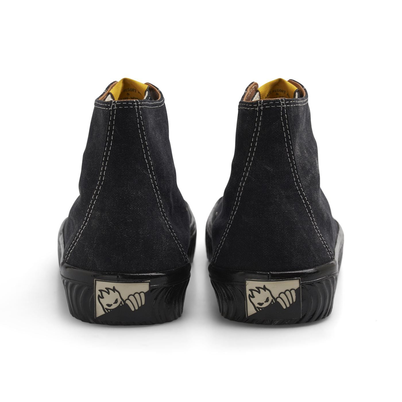 Last Resort AB VM003 Canvas Spitfire Sneakers - Black/Black | Retro Skate Shoes for Men & Women | Perfect for Streetwear & Casual Outfits