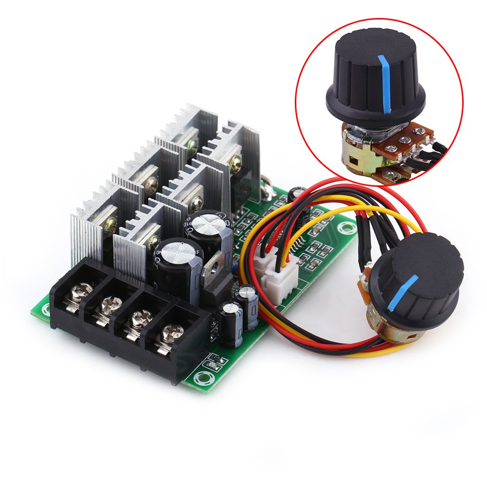 40A Overload Protection Motor Speed Controller for Home & Office DC Brush Motors