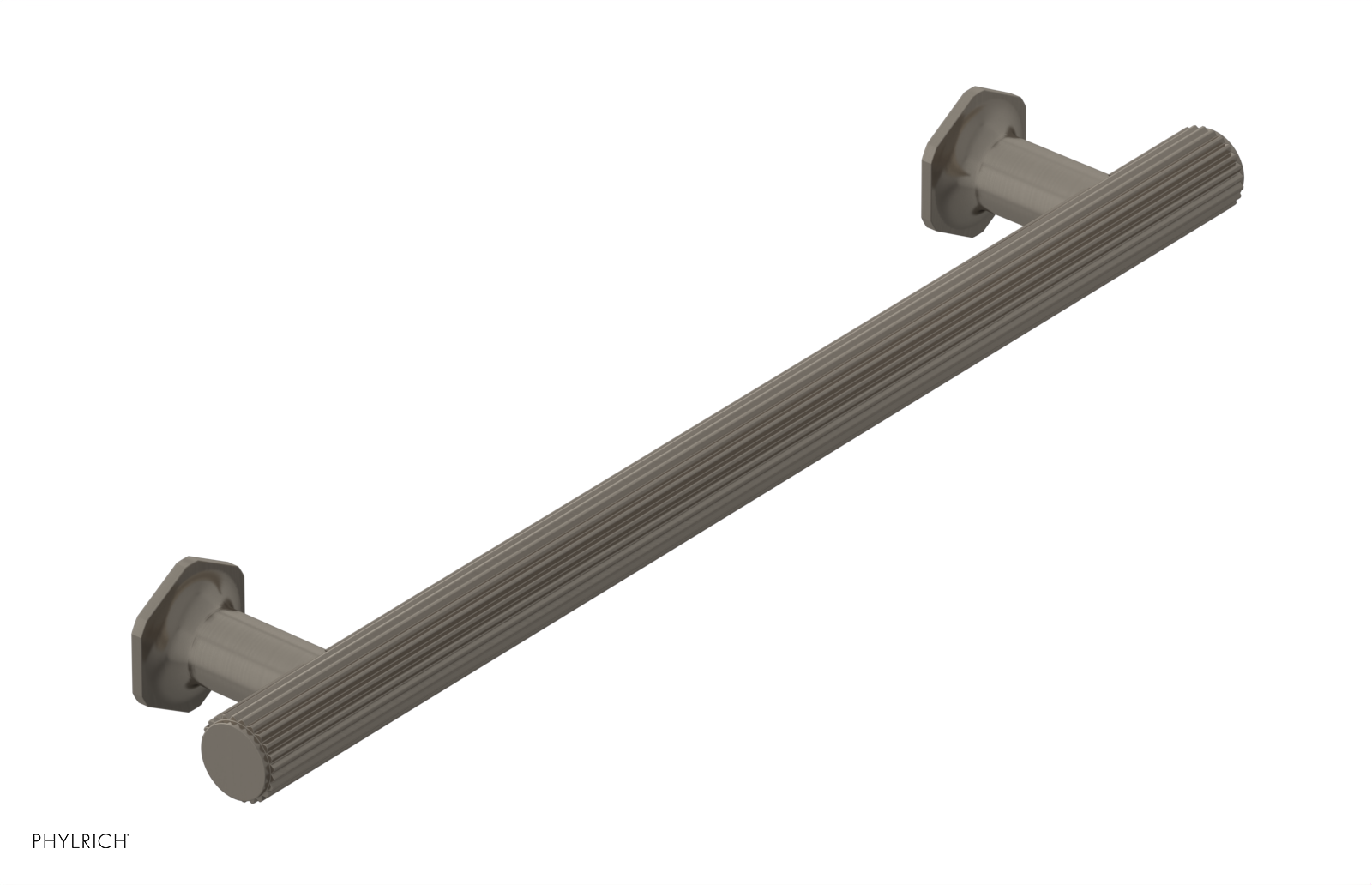 DUSTRIE 8 Pack Cabinet Pulls 370 91 08 - Modern Drawer Handles for Kitchen Cabinets, Dressers & Furniture (Brass Finish) - Perfect for Home Renovation & DIY Projects