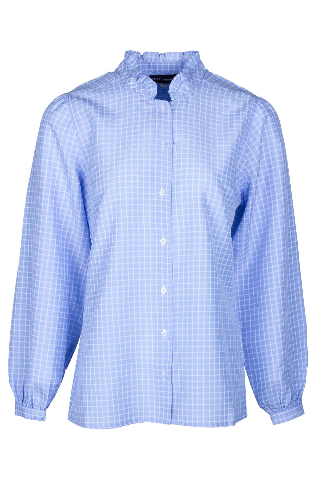 Stylish Sky Checks Shirt 4942B1 - Perfect for Casual Wear, Office Outfits & Everyday Fashion