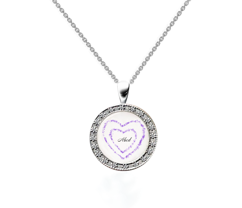 Heart of Love Keepsake Necklace - Breastmilk & Baby Hair Jewelry for Moms - Perfect for Mother's Day Gifts & Baby Memory Preservation