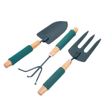 YUEGOO Premium Garden Tools Set - 10-Piece Stainless Steel Gardening Hand Tools for Planting, Weeding & Pruning - Perfect for Home Garden, Lawn Care & Outdoor Landscaping