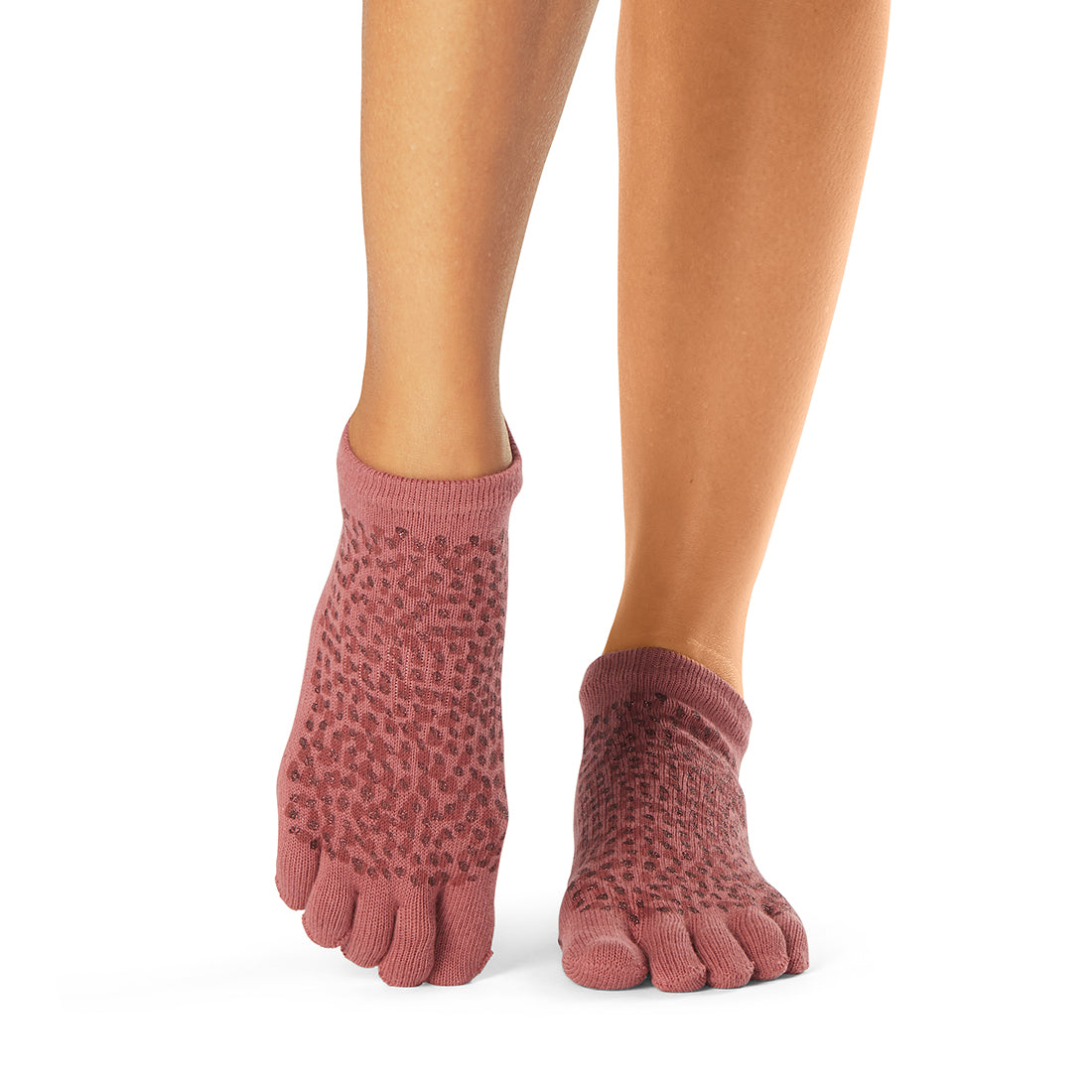 ToeSox Full Toe Low Rise Grip Socks for Yoga, Pilates & Barre - Non-Slip Workout Socks for Women (Fall 2023 Collection) - Perfect for Dance, Fitness & Studio Classes
