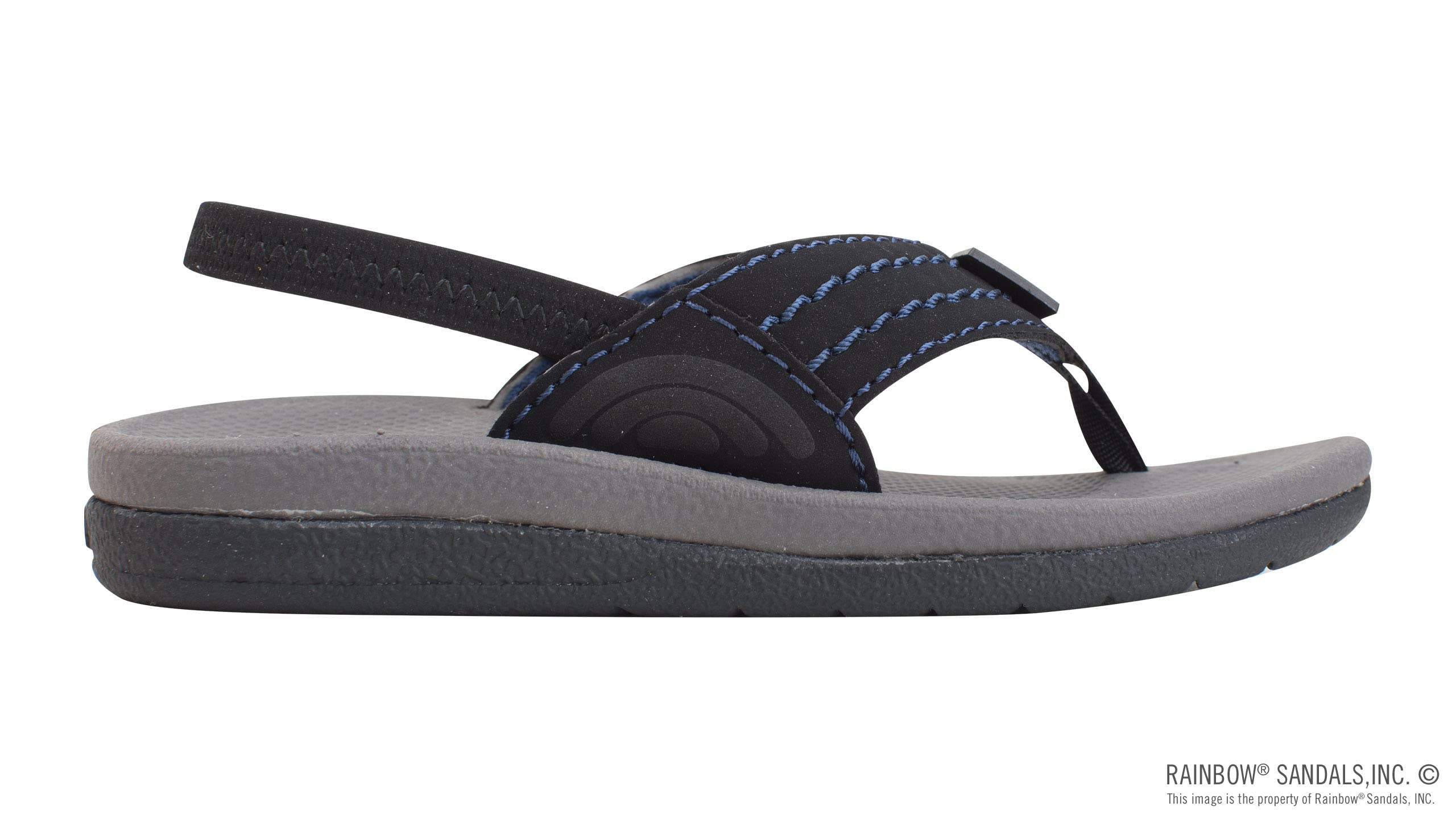 Rainbow Sandals Kids Cape Molded Rubber Sandals - Comfortable Beach & Pool Flip Flops for Boys & Girls