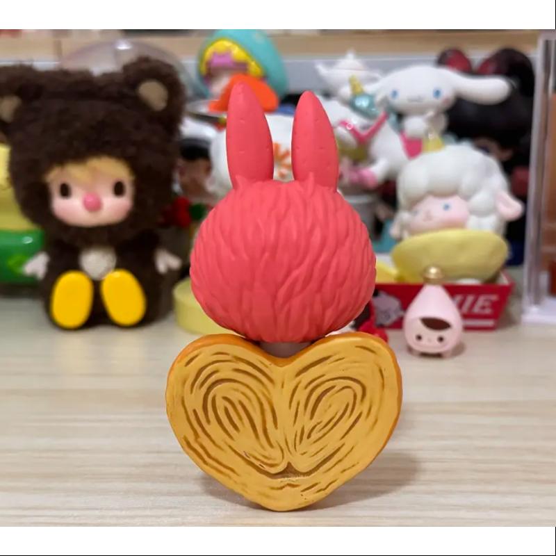 Labubu The Monsters Patisserie Series Petite Palmiers - Cute Collectible Vinyl Figure for Anime Fans, Perfect for Display Shelf, Office Desk & Gift Giving