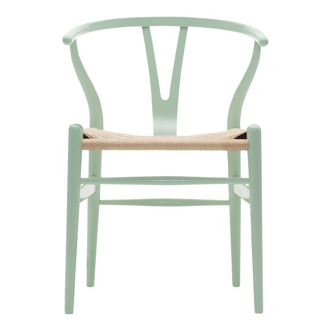 CH24 Wishbone Chair - Modern Scandinavian Dining Chair in Soft Colors | Perfect for Dining Rooms, Kitchens, and Home Offices