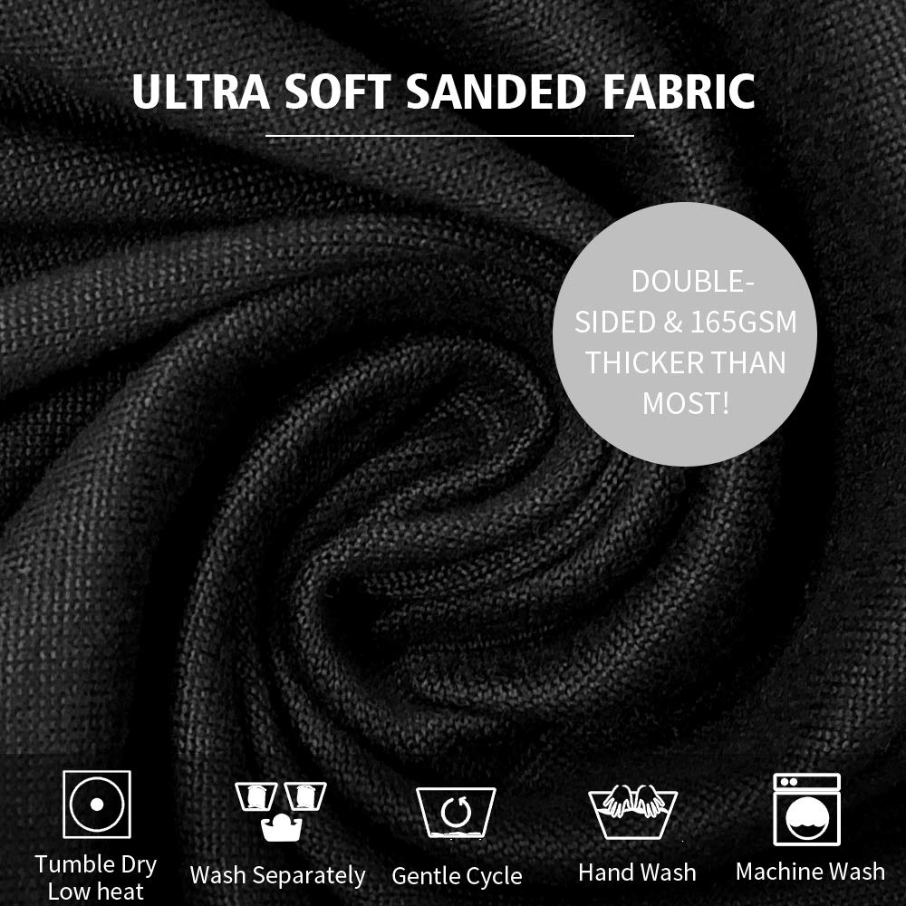 Premium Stretch Dining Chair Seat Covers (4-Pack) - Breathable Fabric Protectors with Secure Ties for Kitchen & Dining Room Chairs - Black - Perfect for Everyday Use & Special Occasions