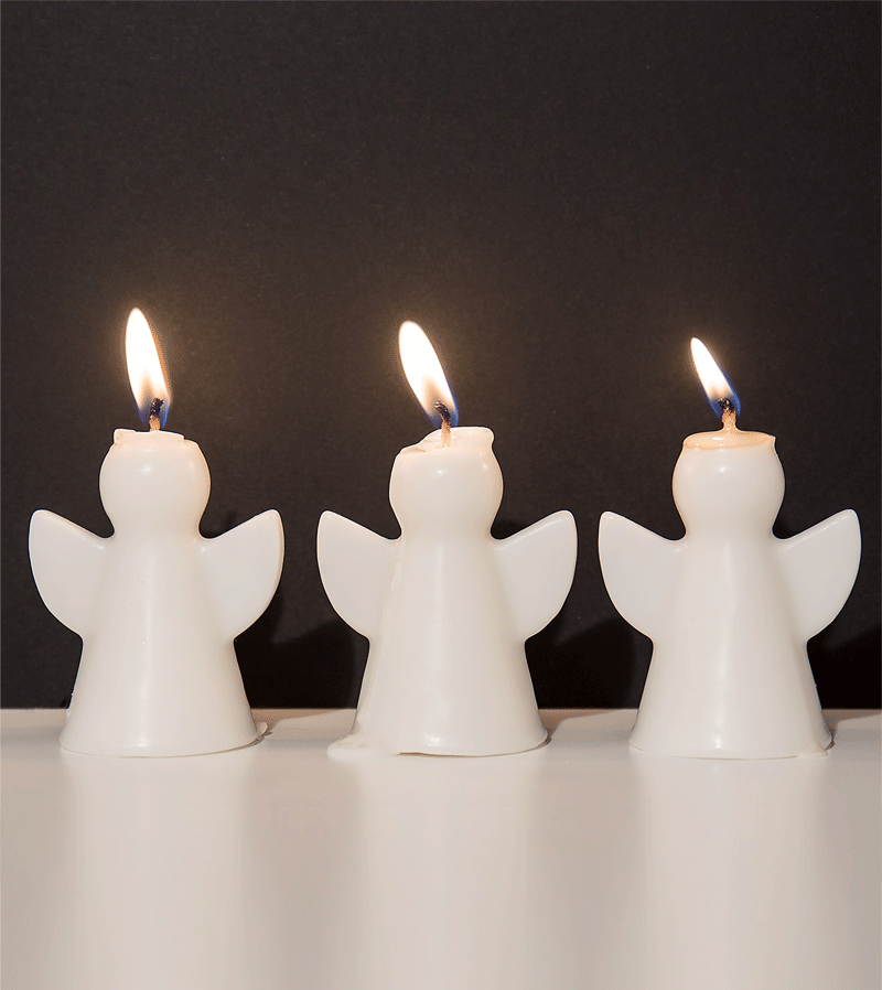 Angel Candle By AfroArt - Handmade Decorative Candles for Home Decor, Gifts & Spiritual Healing | Perfect for Meditation, Prayer & Relaxation