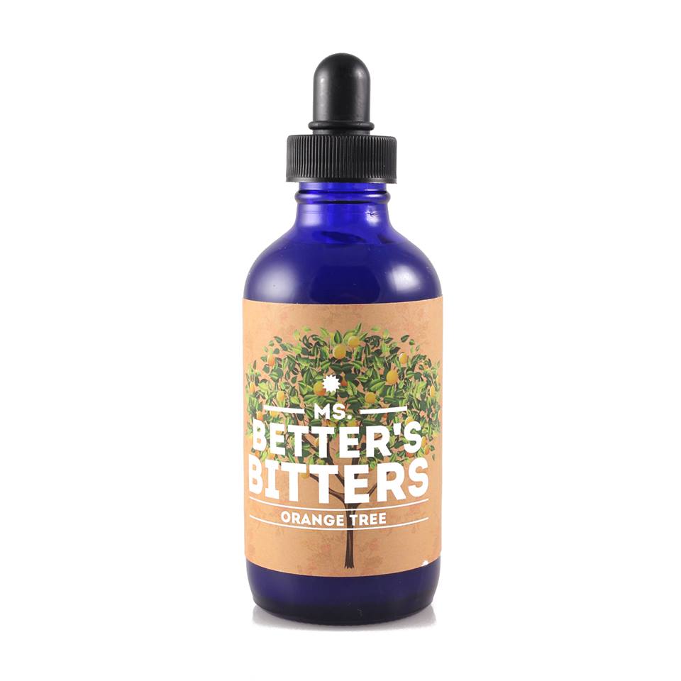 Ms Better's Bitters Orange Blossom Flavor - 4oz Bottle | Premium Cocktail Bitters for Mixology, Mocktails & Baking