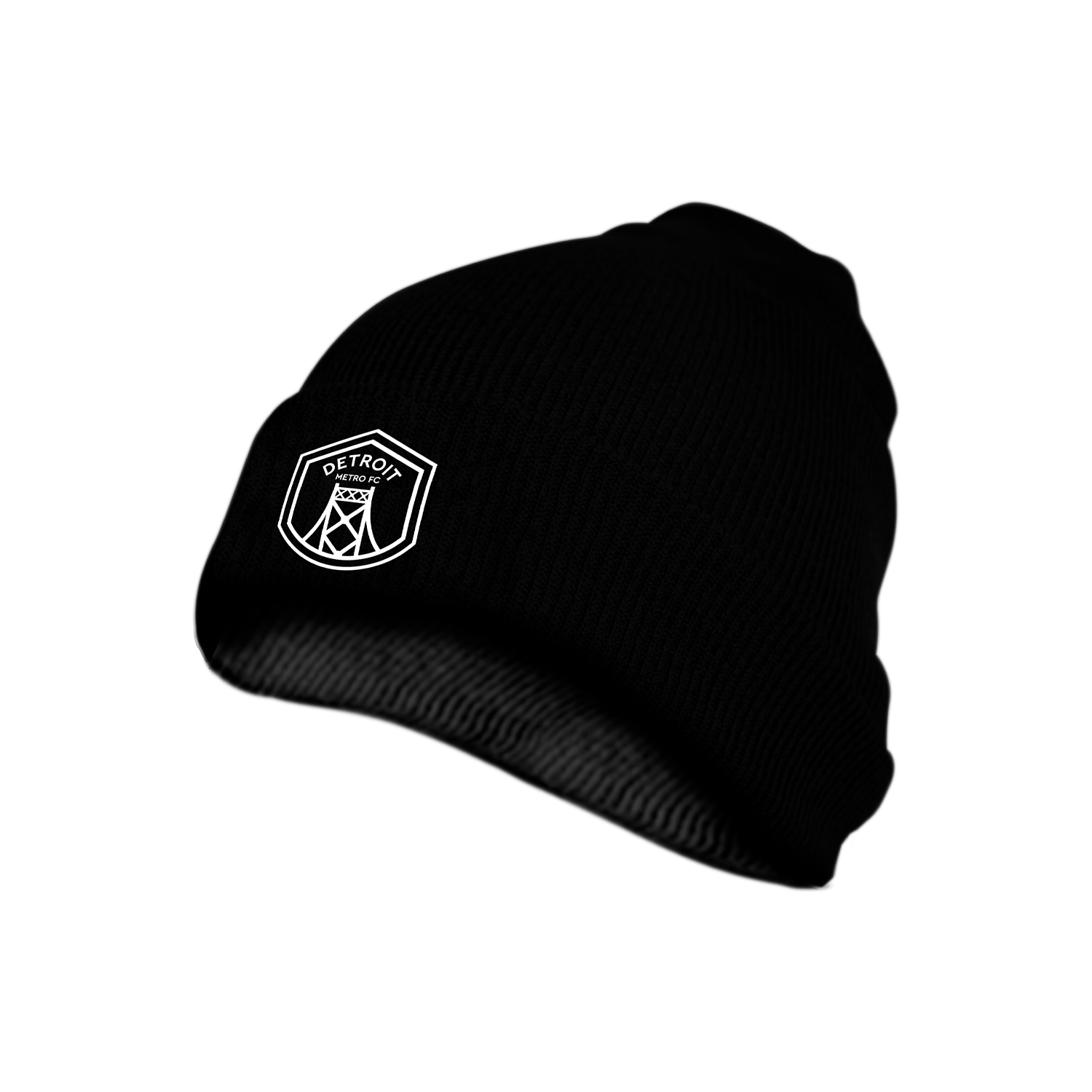 Detroit Metro FC Beanie Hat - Winter Knit Cap for Men & Women - Soft Warm Football Fan Gear for Cold Weather & Outdoor Activities