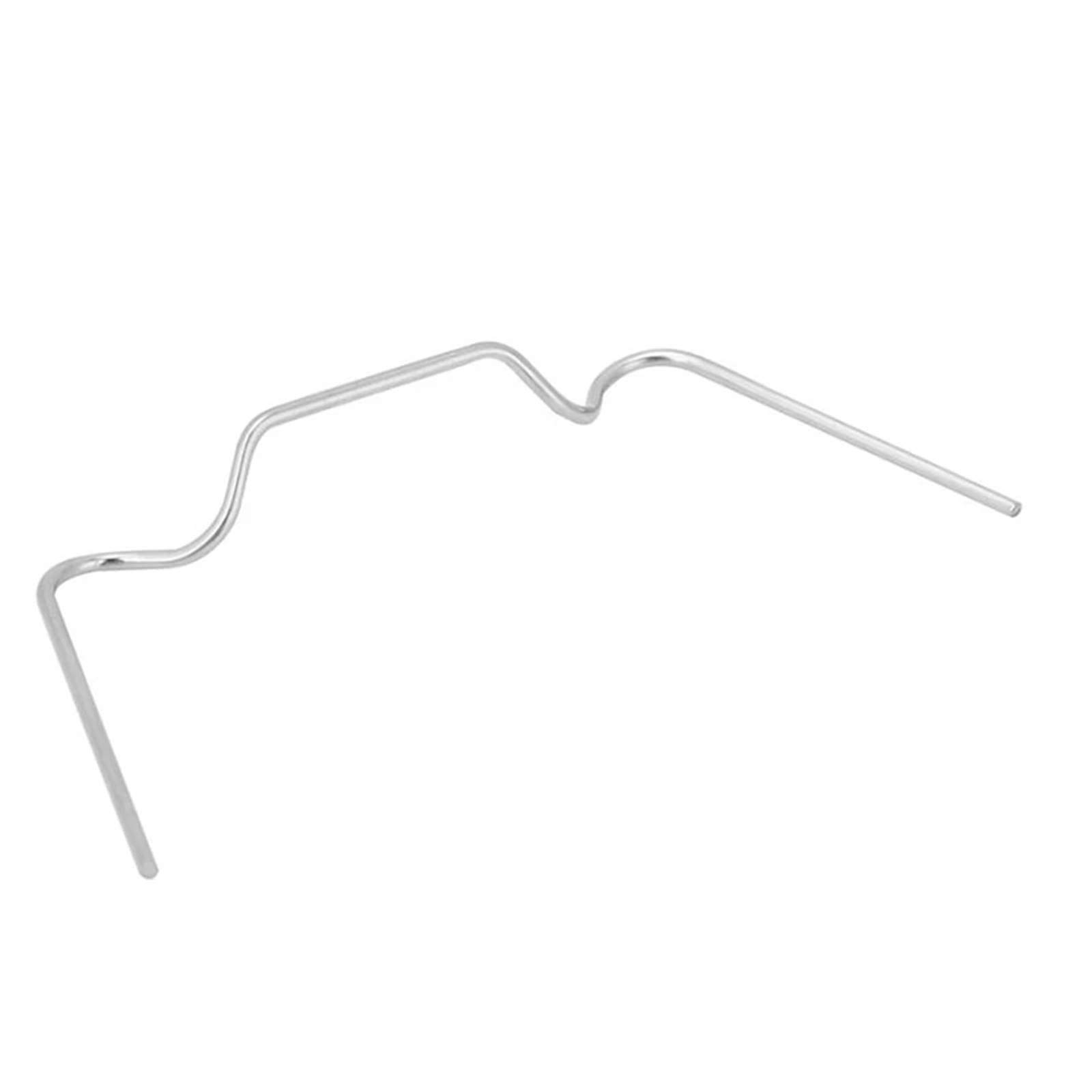100 Pcs Stainless Steel Greenhouse Glazing Clips - Secure Glass Panels for Greenhouses, Cold Frames & DIY Projects - Durable W Clips for Gardening & Plant Protection