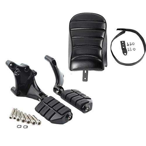 Passenger Seat+Black Footpegs #3