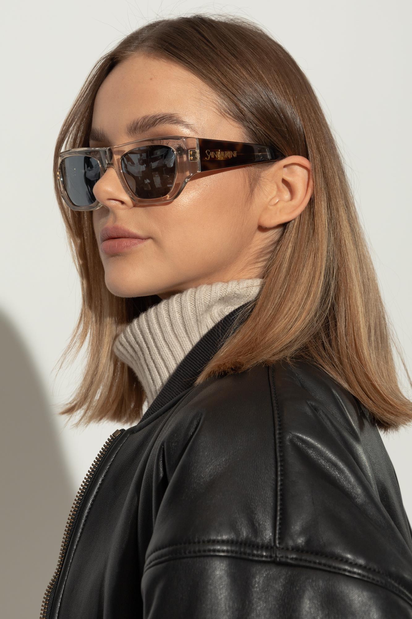 Saint Laurent SL740 Transparent Mirror Sunglasses - Luxury Designer Shades for Women & Men - Perfect for Outdoor, Beach, and Fashion Events