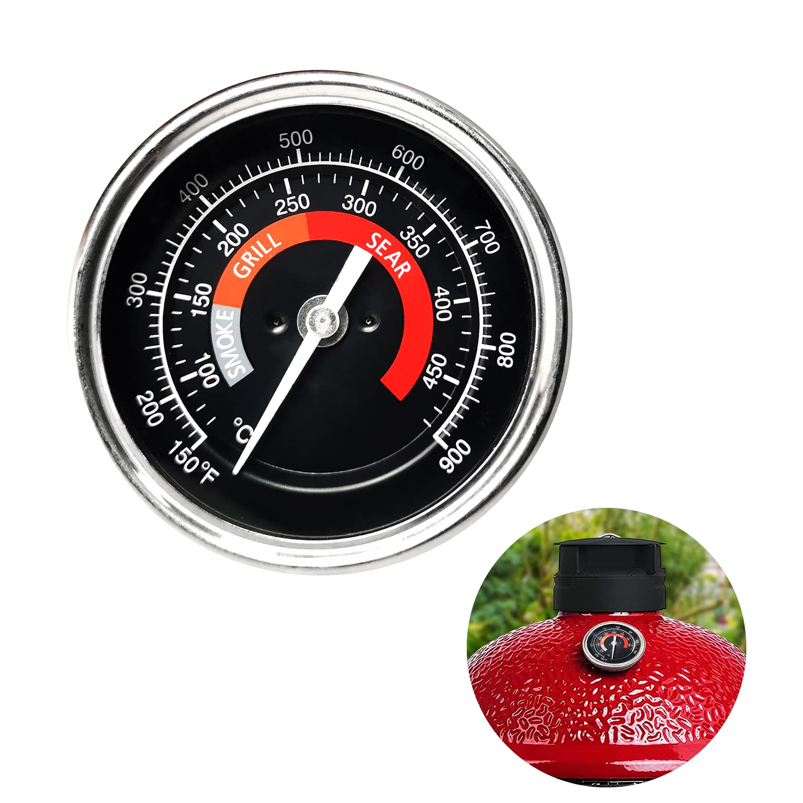 Kamado Joe Grill Thermometer Replacement - 3.3