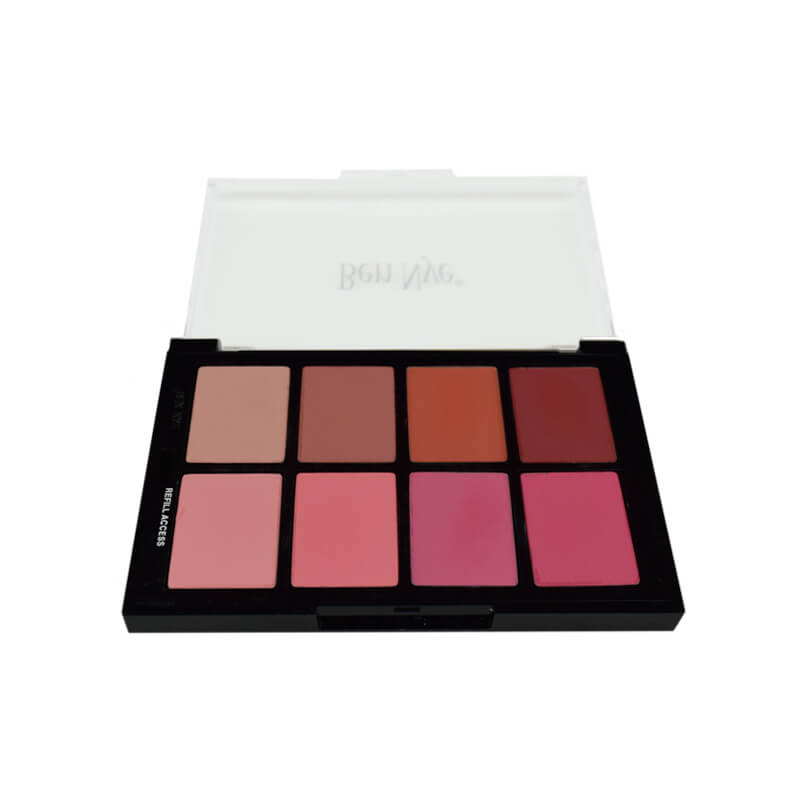 Ben Nye Studio Color Fashion Blush Palette (STP 63) - Professional Makeup Blush Kit for Cheeks, Contouring & Highlighting - Perfect for Stage Performances, Photo Shoots & Special Occasions