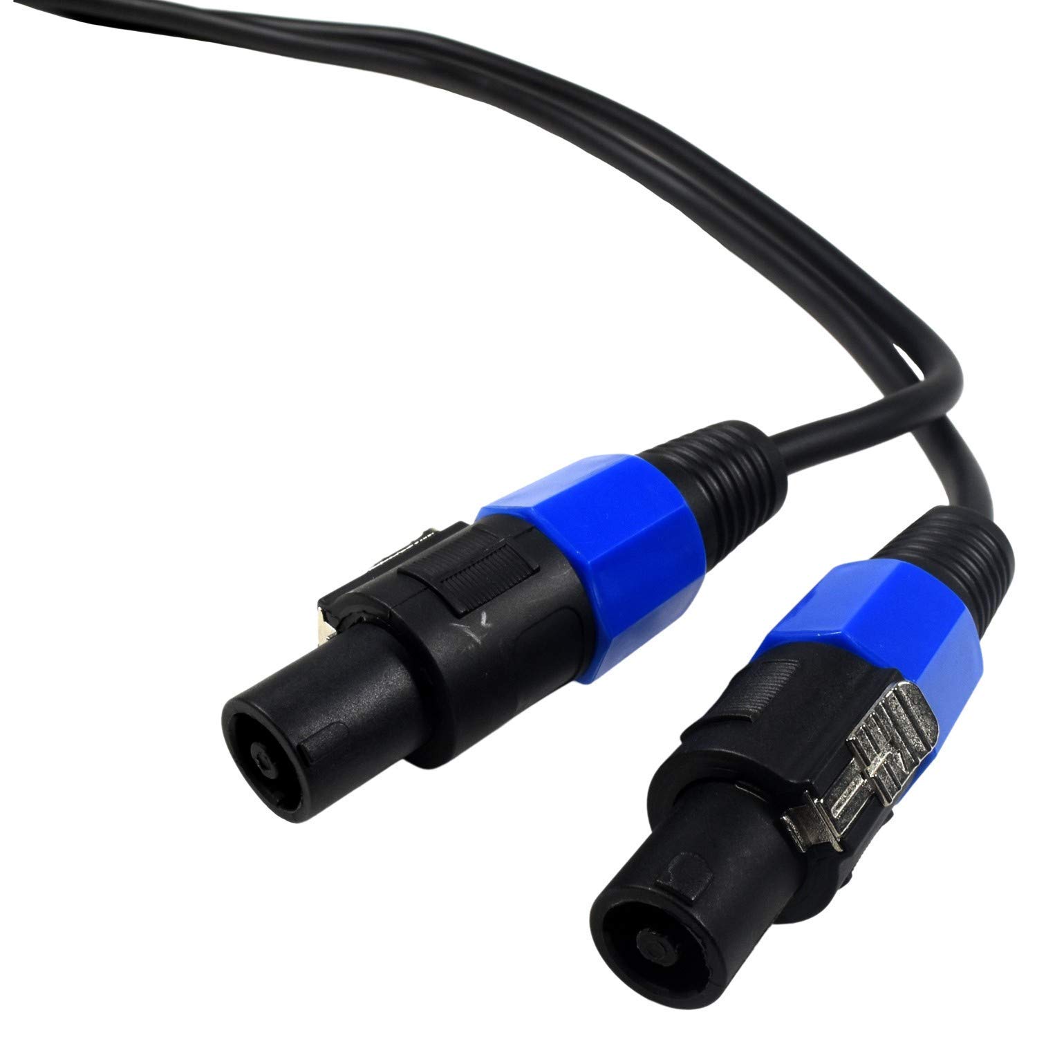 HQRP 6ft Speakon to Speakon Cable (Male to Male) - Replacement for JBL EON 305 Speaker, DJ PRO-SUB15AMP/18AMP Subwoofer & Orange OBC210/OBC410 Bass Cabinets - Perfect for Live Performances, Studio Recording & DJ Equipment