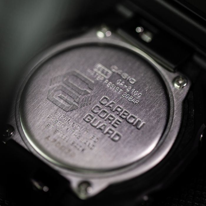 Casio G-Shock GA2100-1A1 'CasiOak' Digital Analog Watch - Rugged Military Style for Outdoor, Sports & Everyday Wear