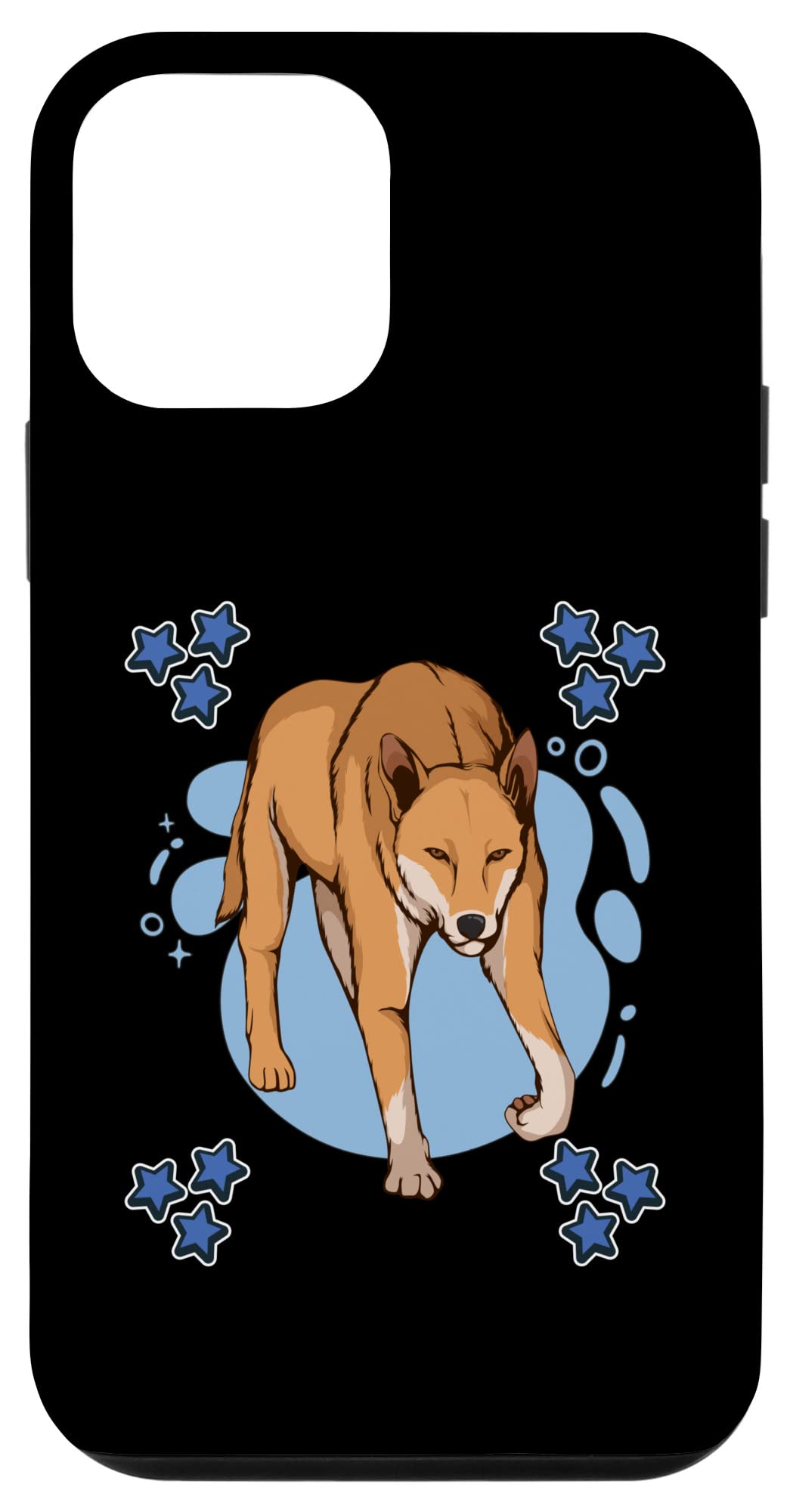 iPhone 12 Mini Case - Dingo Blue Dog Design Protective Phone Cover | Perfect for Pet Lovers, Outdoor Adventures & Everyday Use