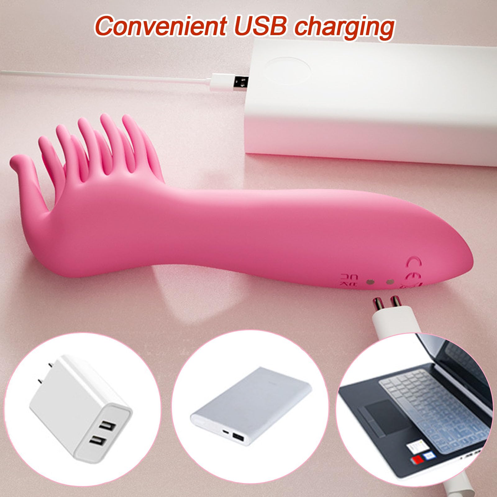 Premium SM Female Electric Vibrator - 21 Powerful Vibration Modes for Women's Pleasure | Rechargeable Adult Sex Toy for Solo Play & Couples Use | Discreet Packaging for Ultimate Privacy