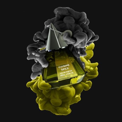 Prime Craft Perfume - 100ml Citrine Spice Unisex Eau De Parfum | Exotic Luxury Fragrance for Men & Women | Perfect for Date Night, Office & Special Occasions