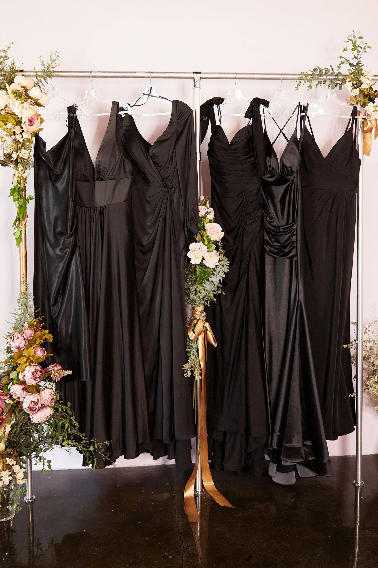 Cinderella Divine BD103 Satin Ruched Slit Leg Midi Dress - Elegant Party & Evening Wear for Women | Perfect for Weddings, Cocktails & Special Occasions